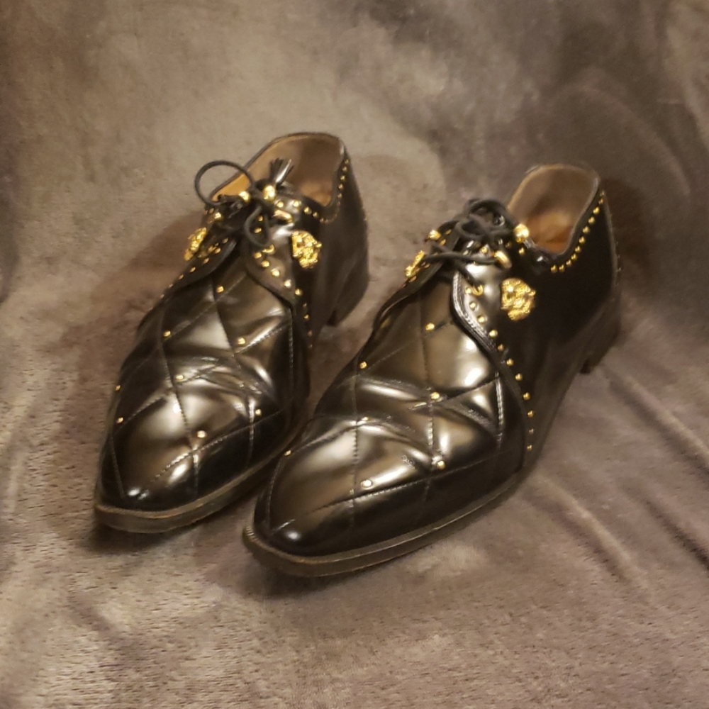 Italian Leather Men's dress shoes sz 10.5
